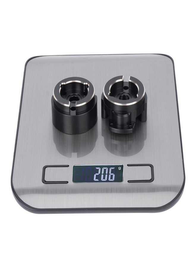 VNUHV Black Heavy Brass Portal Front Cover Weights 206g for 1/10 RC Crawler Vanquish VS4-10 Phoenix F10 Axle LCG Upgrade Parts - Image 4